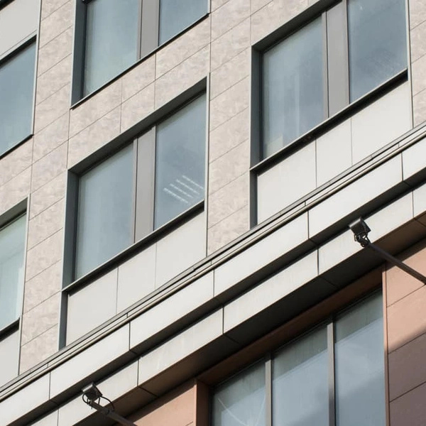 Вентилируемый фасад из керамогранита