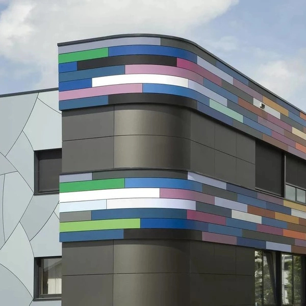 Вентилируемые фасады из композитных панелей