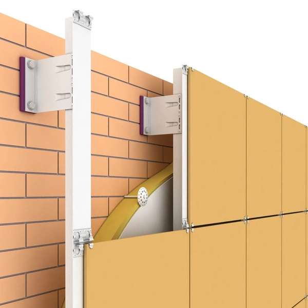 Подсистема для вентилируемого фасада