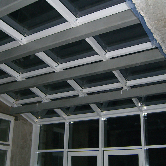 Зимний сад в коттедже-5