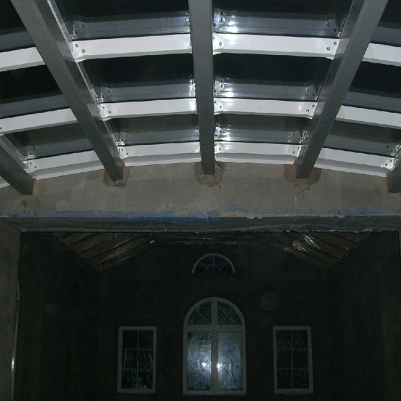 Зимний сад в коттедже-6