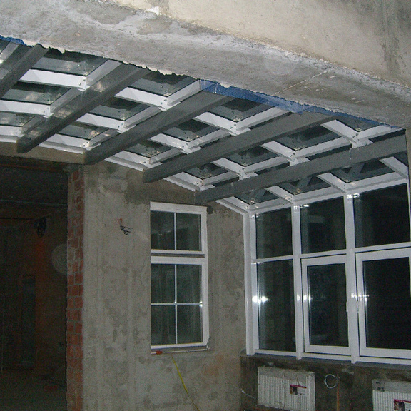 Зимний сад в коттедже-12