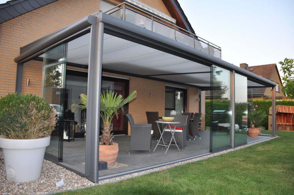 Остекление террасы