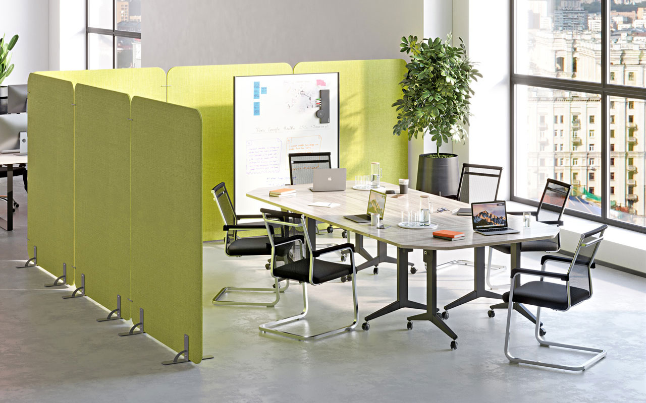 Мобильные офисные перегородки