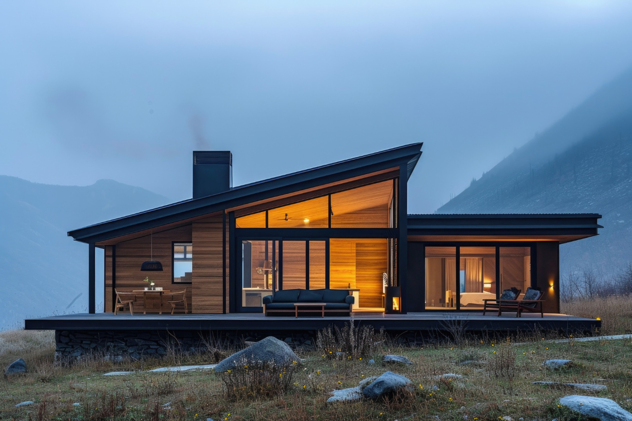 Остекление коттеджей