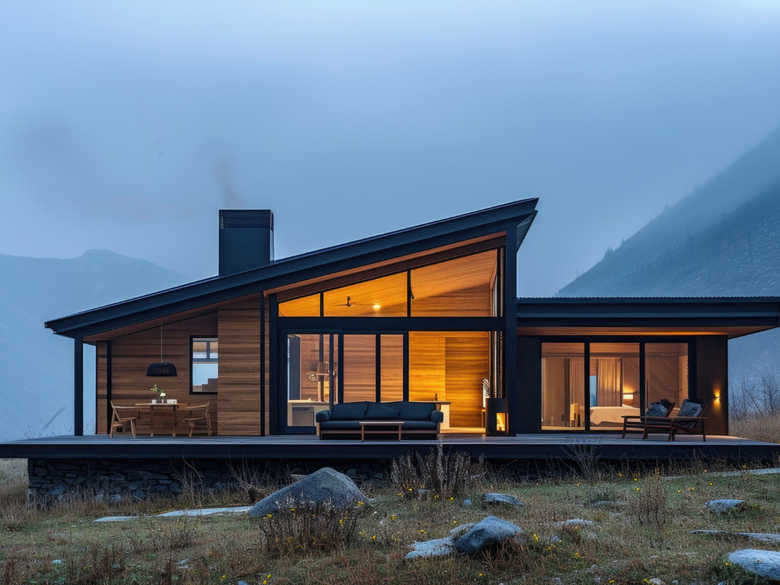 Остекление коттеджей